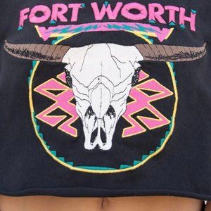 Cropped Fort Worth Graphic T-Shirt